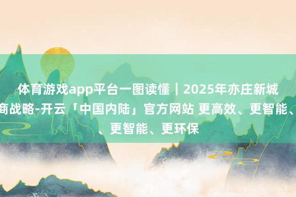 体育游戏app平台一图读懂｜2025年亦庄新城产业招商战略-开云「中国内陆」官方网站 更高效、更智能、更环保